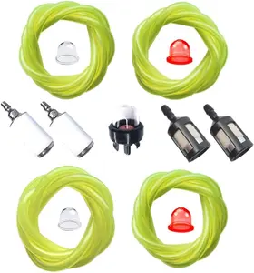 Line Gas Hose Tube 4 Size (per 2 ) for Common 2-cycle Small Engines Primer bulb 530095646 Filter Chainsaw String Trimmer Blower Repair kit