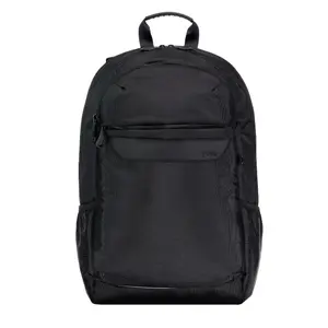 Totto Berton Extranet Laptop Backpack 15" Anti-Theft with Secret Pocket - Executive Messenger Bag in Black
