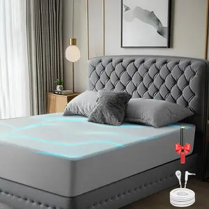 Earth Grounding Sheets  Size Deep Pocket, 400 Thread Count Soft  Cotton with  Fiber, Grounding Sheet Include Grounding Test Pen for Better Sleep(,60"x80"x15")