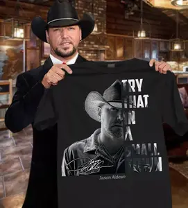 Jason Aldean American country music Try That In A Small Tour 2023 T-Shirt