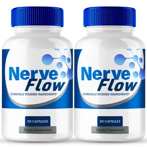 (2 Pack) Nerve Flow for Neuropathy Capsules, NerveFlow Nerve Health Support Pill
