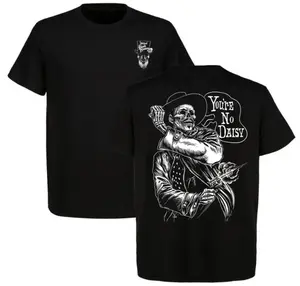 "No Daisa" Doc Holliday T-Shirt,Tactical Apparel ,Full Colour T-Shirt,90s Vintage,Perfect for Fans Classic American Style,Gift For Dad