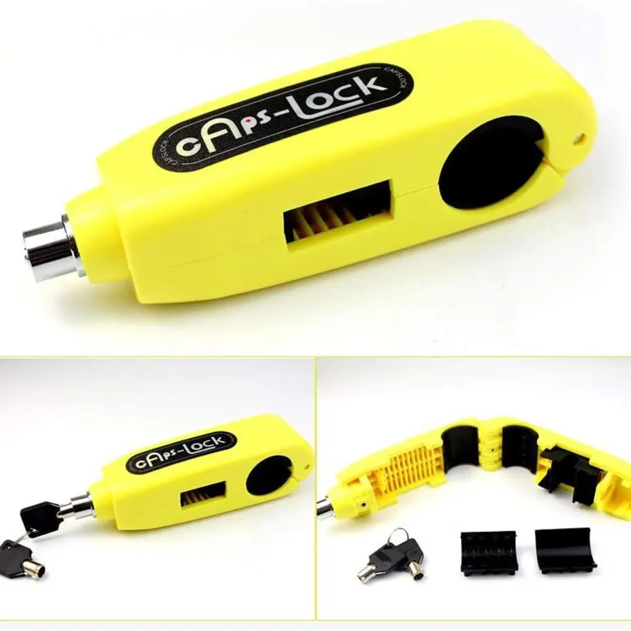 Handlebar lock [yellow]