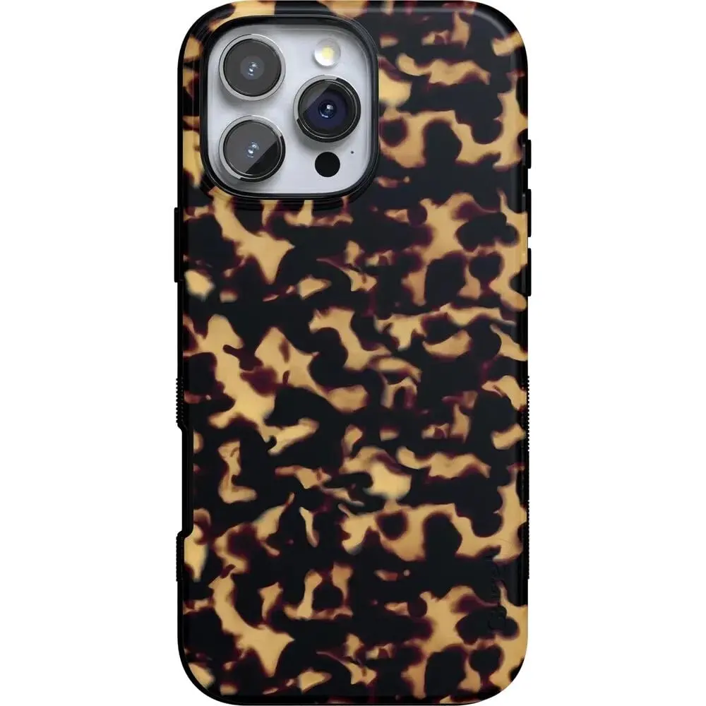 Casely iPhone 16 Pro Max Case | Shell Shocked | Tortoise Print | Bold Protective Design | Compatible with MagSafe
