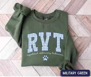RVT Short Sleeve T-Shirt / Sweatshirt / Hoodie, Registered Veterinary Technician Crewneck, Vet Tech Gift,  Vet Med shirt, vet clinic wear