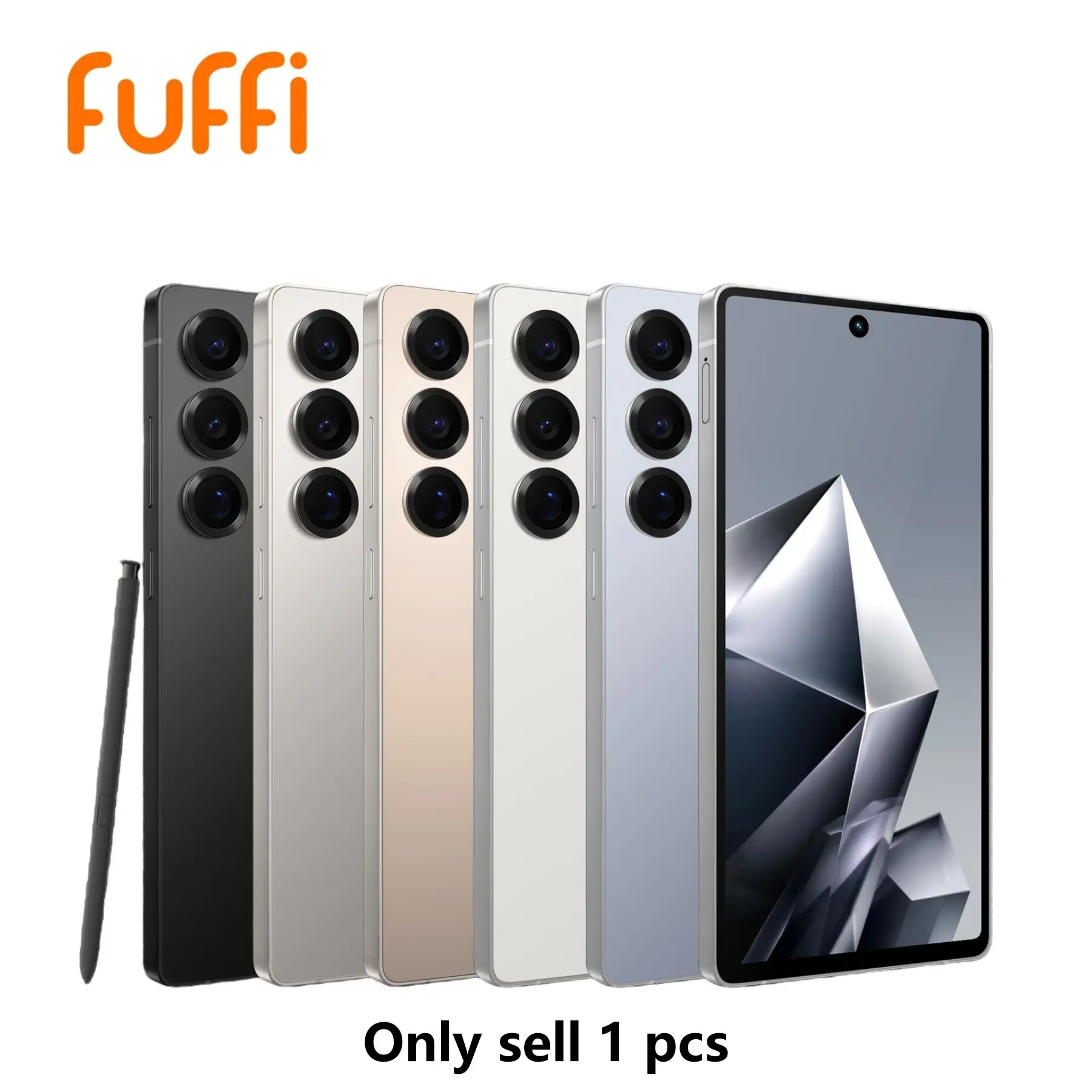 Fuffi Unlocked Global 4G Network Touchscreen Smartphone Cellphone, 6.8-Inch HD Display, 3GB/4GB RAM, 32GB ROM, 8MP+16MP Cameras, 4000mAh Battery, Dual SIM Card Slots