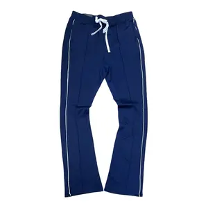 WH-100-470 - Track Stacked Fit Pants (Navy)