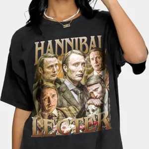 Personalize HANNIBAL LECTER Shirt, Vintage Hannibal Series, Horror shirt, Bryan Fuller shirt, Will Graham shirt, Gift For Her, Gift For Him