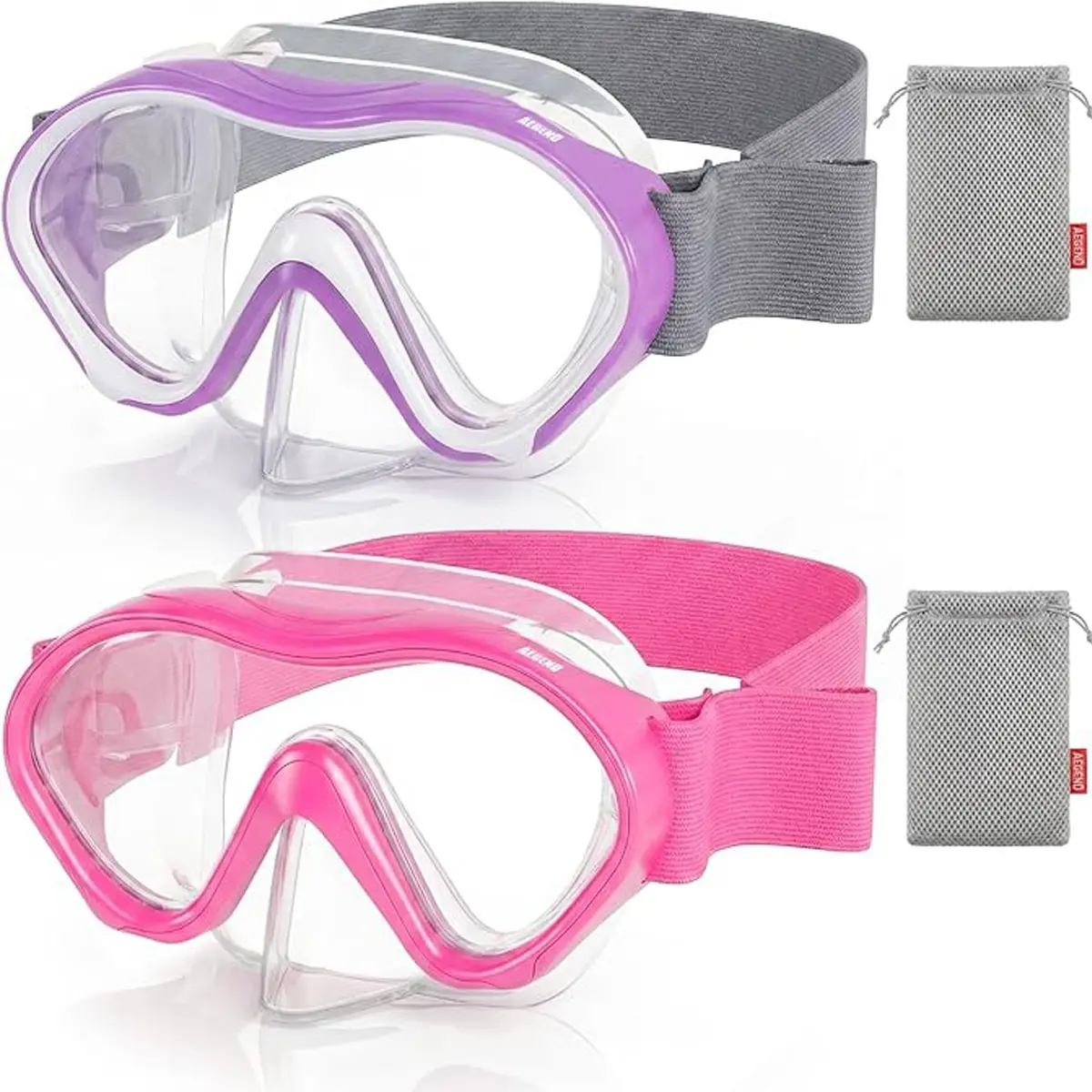 Purple white & Rose-red