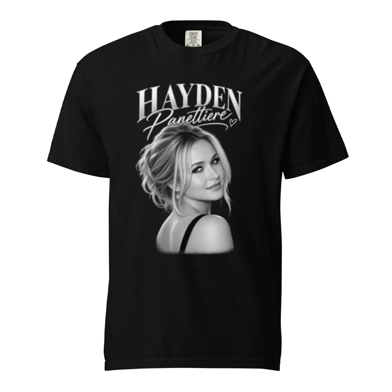 Hayden Panettiere RIP Comfy Tee Pure Cotton Fabric Casual Streetstyle Crew Neck Short Sleeve Soft-Washed T-Shirt Trendy Tops for Women for Men