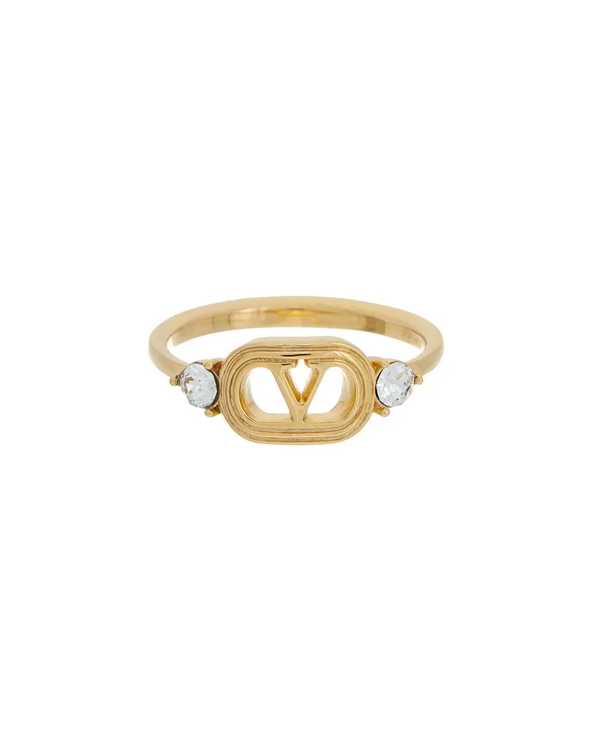 Valentino Ovalette Swarovski Ring