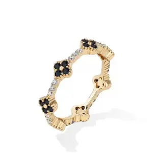 AW Colored Synthetic Round Moissanite Ring for Women - Hypoallergenic & Comfortable Fit - Perfect for Daily Wear, Parties, and Gifting