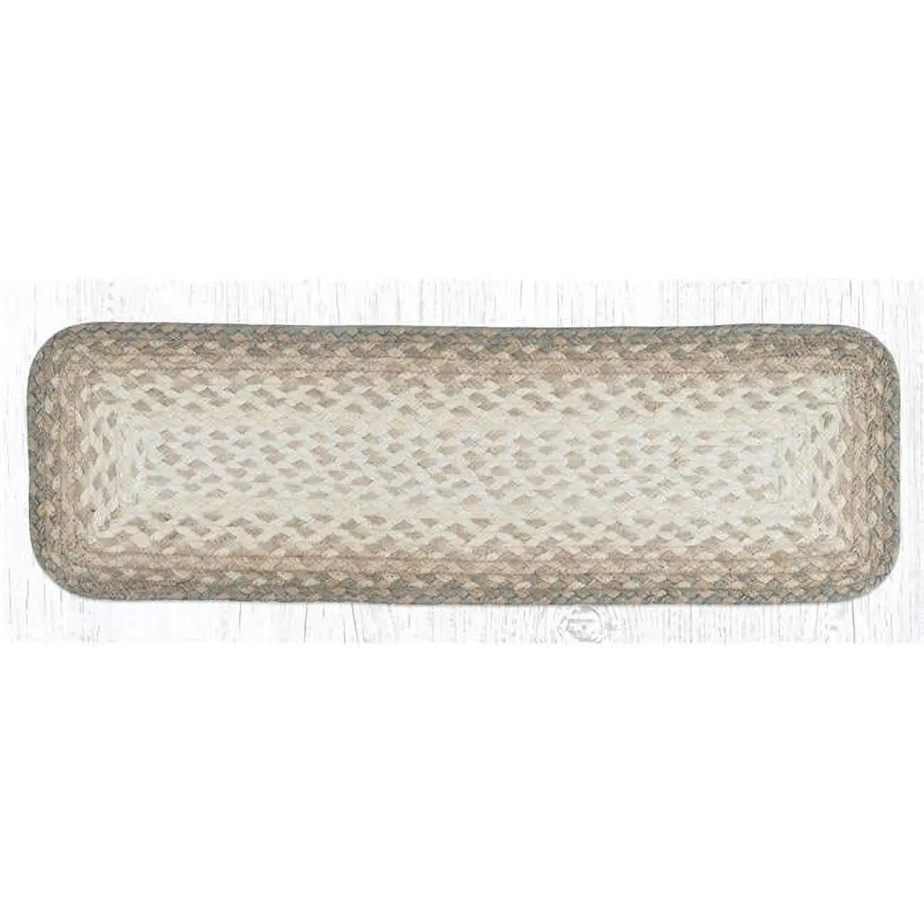 Capitol Importing 39-776 27 x 8.25 in. C-776 Natural Rectangle Stair Tread Mat