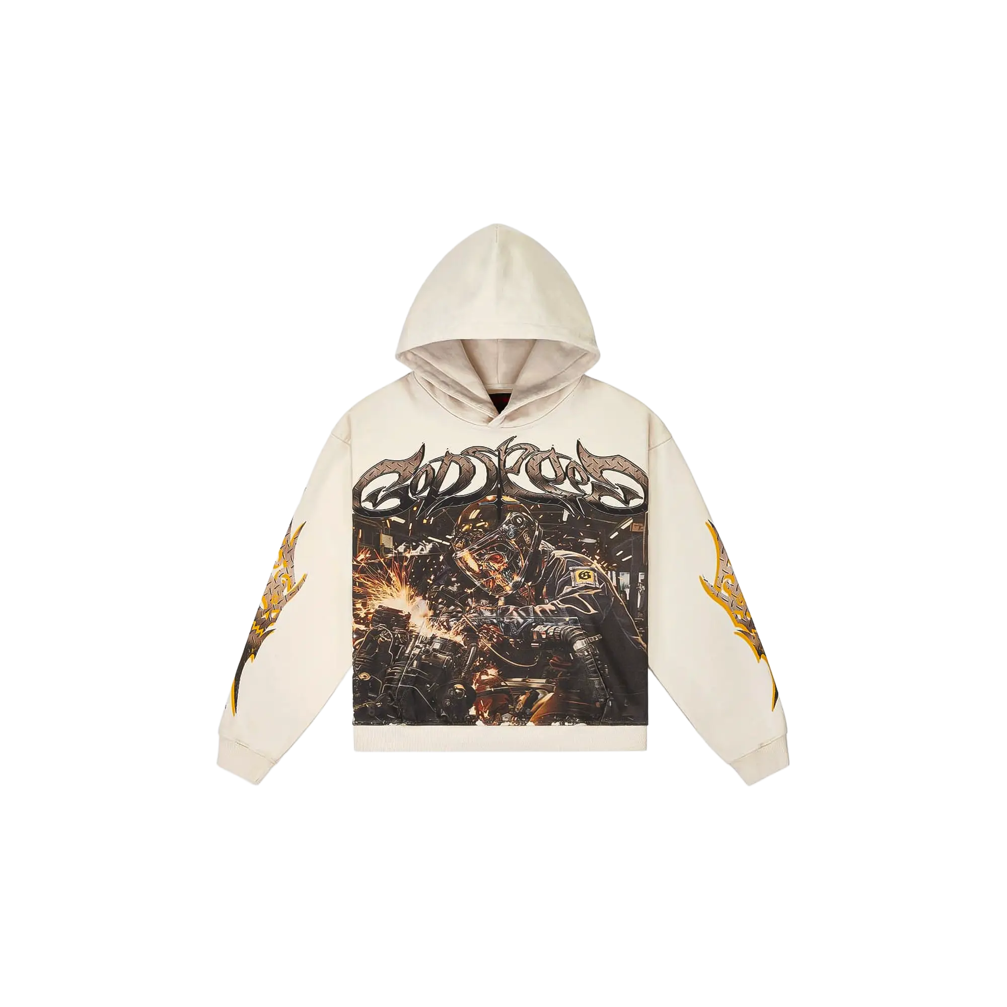 Steel Sharpens Steel Hoodie "Bone" GS571
