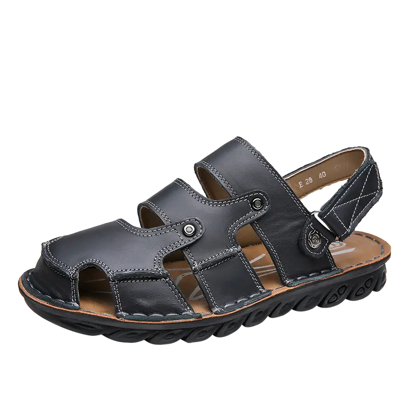 Men’s sandals, Velcro sandals, non-slip outdoor sandals, beach sandals, everyday casual sandals, summer casual sandals