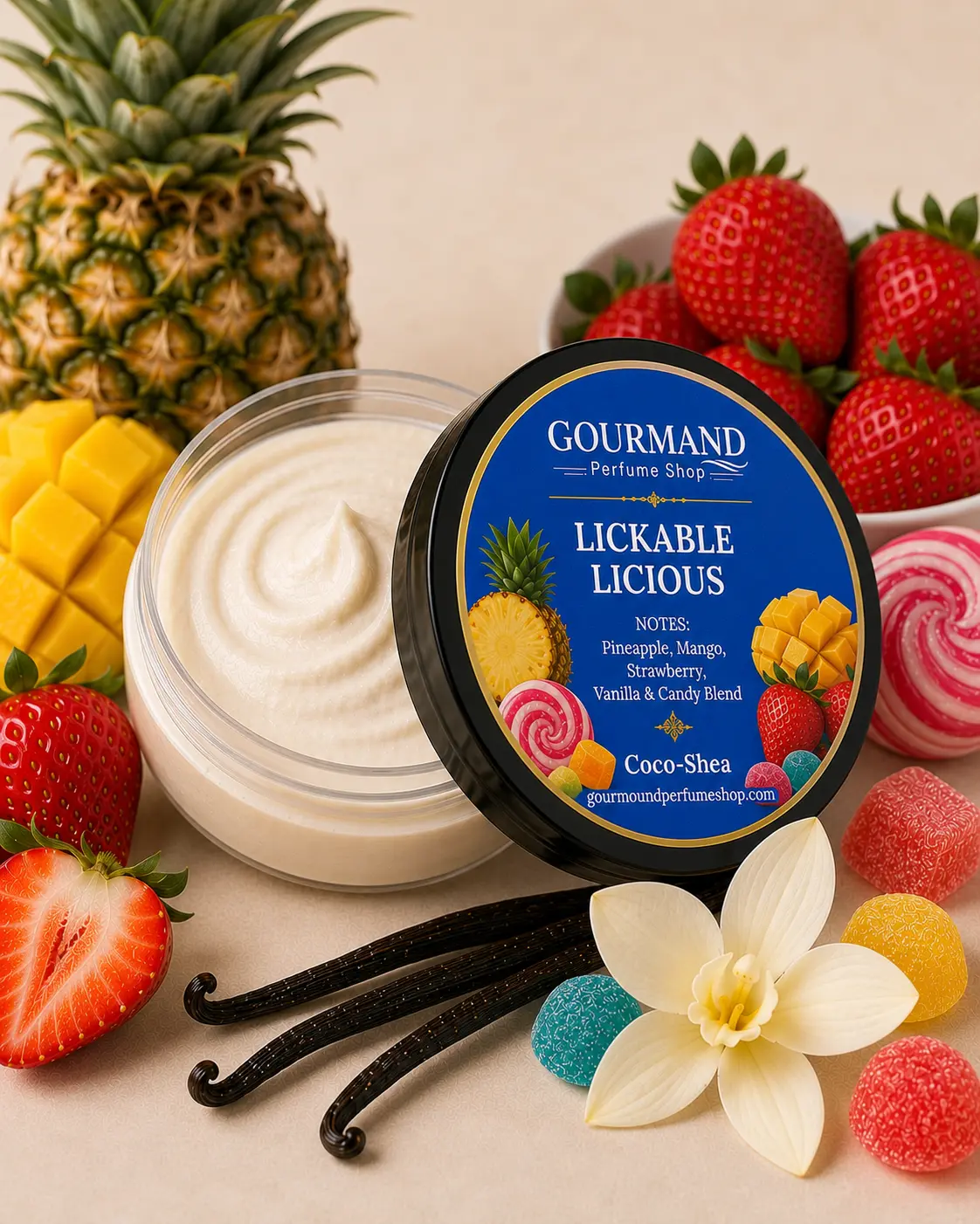 Lickable Licious Coco Shea Whipped Body Butter