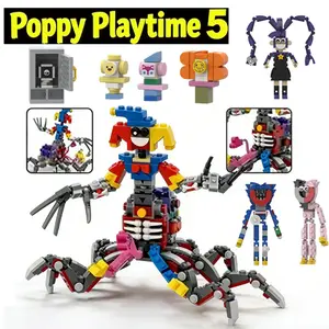 Hot selling Lily Love Braid Creative Puzzle Building Block Doll Set Anime Prototype Mobile Handpiece Desktop Ornament Fan Gift Toy Release Stress Endurance Game Building Blocks