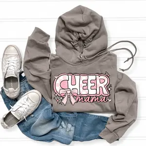 RTS Cheer MAMA checker pink DTF DIRECT TO FILM transfers size ADULT 9x12. 19-U