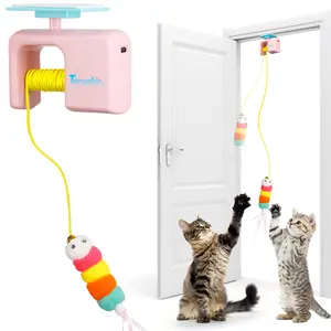 Cat Toy Crawling Caterpillar, Durable Simulation Caterpillar, Stimulates Hunting Instincts, Suitable for All Cat Types, Pet Play Companion Gift