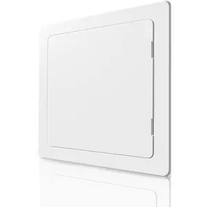 12x12 inch Heavy Durable White Plastic Access Panel for Drywall Wall Hole Cover Access Door for Plumbing