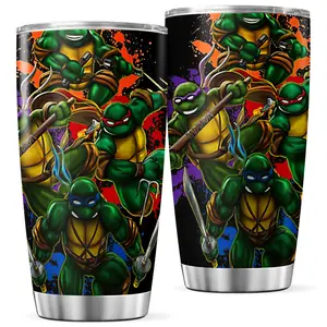 Tumbler Teenage Insulated Mutant Coffee Ninja 20 Oz Turtles Stainless Steel