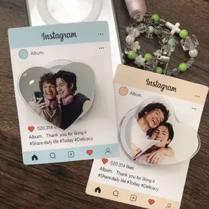 Heart Heated Rivalry Magsafe Phone Grip - Magnetic Pop Socket Kickstand - Gift for Fan