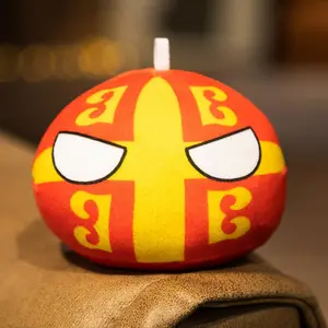10cm 51 Styles Country Ball Plush Toy Polandball Pendant Country Flag Ball Gifts for Children Argentina Countryball Stuffed Doll