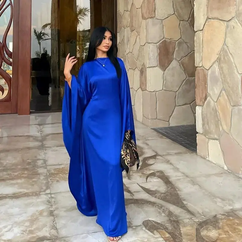 chinese dress ladies Embroidered Arabic Style Kaftan For Women – Maxim Creation main image 0