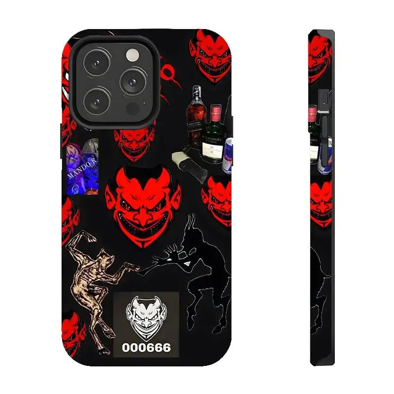 666C.D.N Makabelico Phone Case. Compatible with iPhone 17/16/15/14/13.