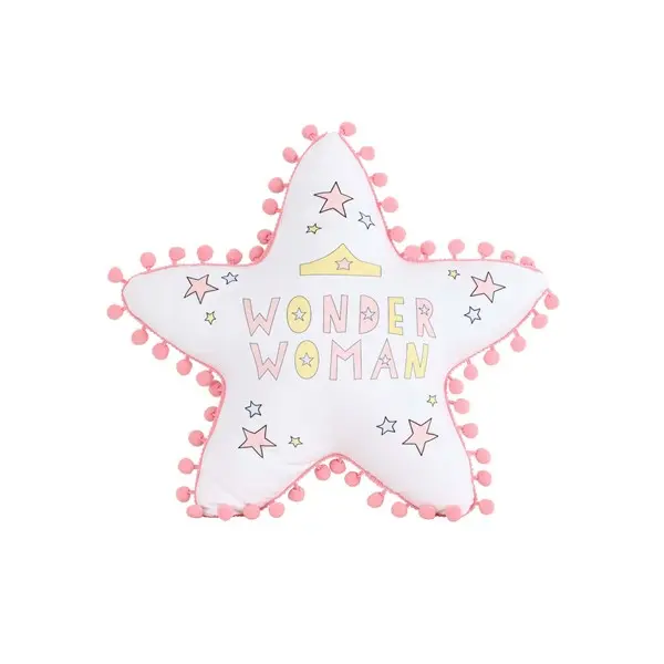 Wonder Woman Star Pillow