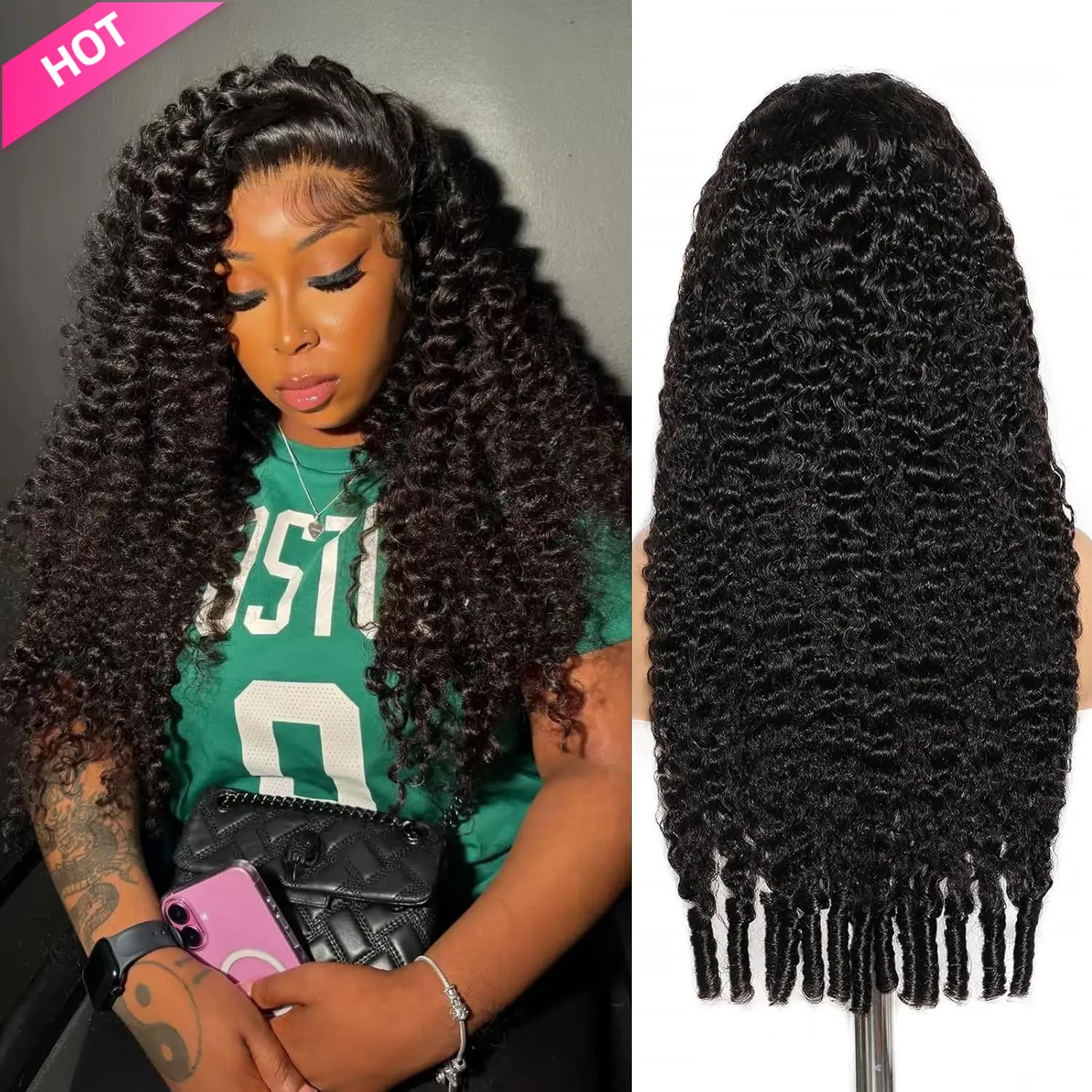 【Hot Sale 】Lemoda 13x6 HD Transparent Lace Front Human Hair Wigs 200 Density Pre-Cut / Pre-Plucked Brazilian Burmese Curly Lace Frontal Wig With Tiny Knots 【Hot Sale 】Lemoda 13x6 HD Transparent Lace Front Human Hair Wigs 200 Density Pre-Cut / Pre-Plucked Brazilian Burmese Curly Lace Frontal Wig With Tiny Knots