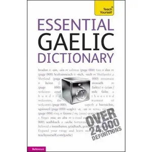 USED-Essential Gaelic Dictionary: A Teach Yourself Guide (TY: Dictionaries) by Boyd Robertson (Paperback)