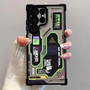 Phone Case - The Hacker Creative Mech Phone Case Works with Samsung Galaxy S26,S25, S24, S23, S22, S21 FE Ultra Plus 4G And 5G, And Includes a Soft Back Cover That Resists Drops