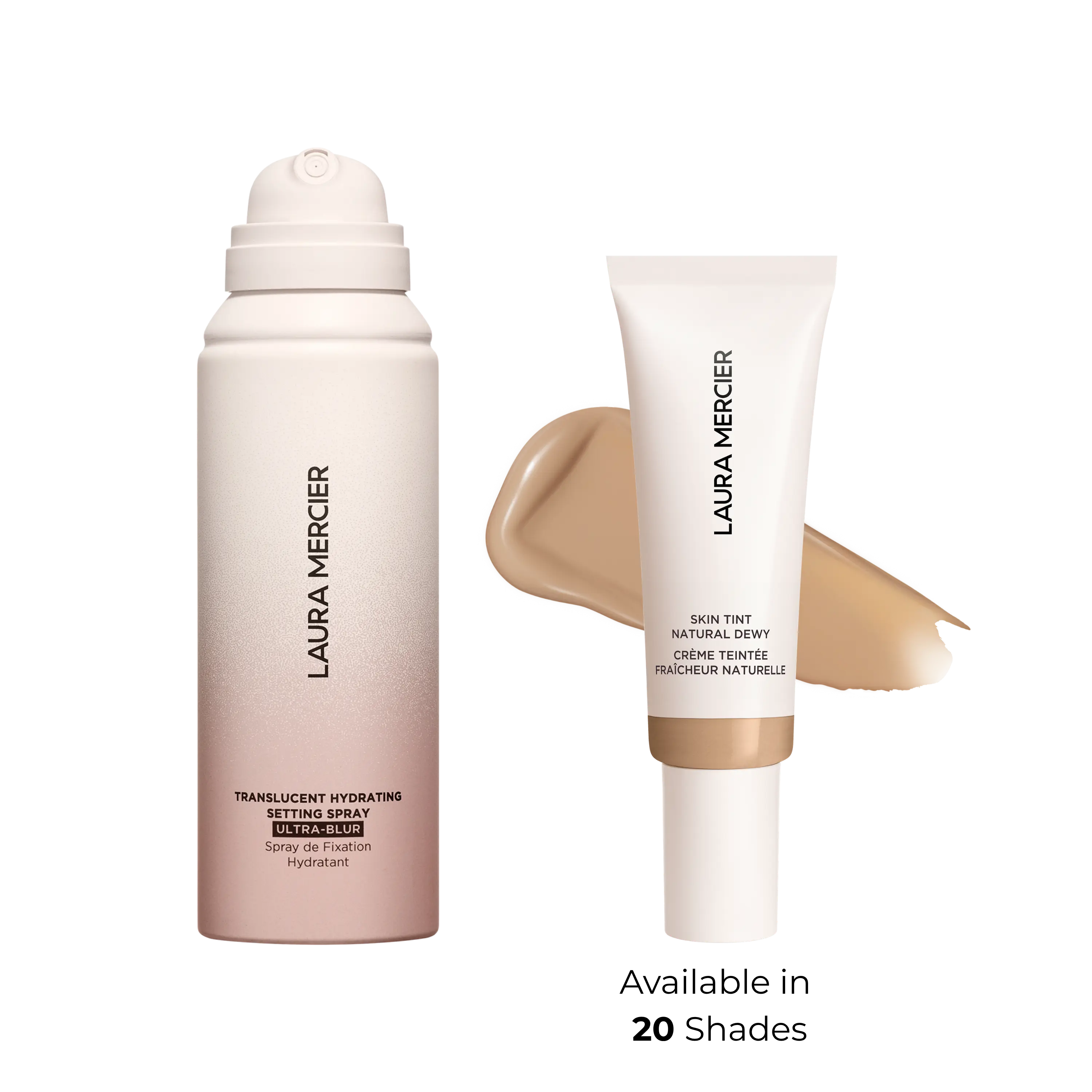 Hydrating Setting Spray + Tinted Moisturizer Natural Dewy SPF 30 Duo -