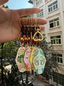 Vintage Zodiac Keychain Metal Enamel Charm, Perfect Gift for Family Friends Colleagues Partners, Birthday Present Idea