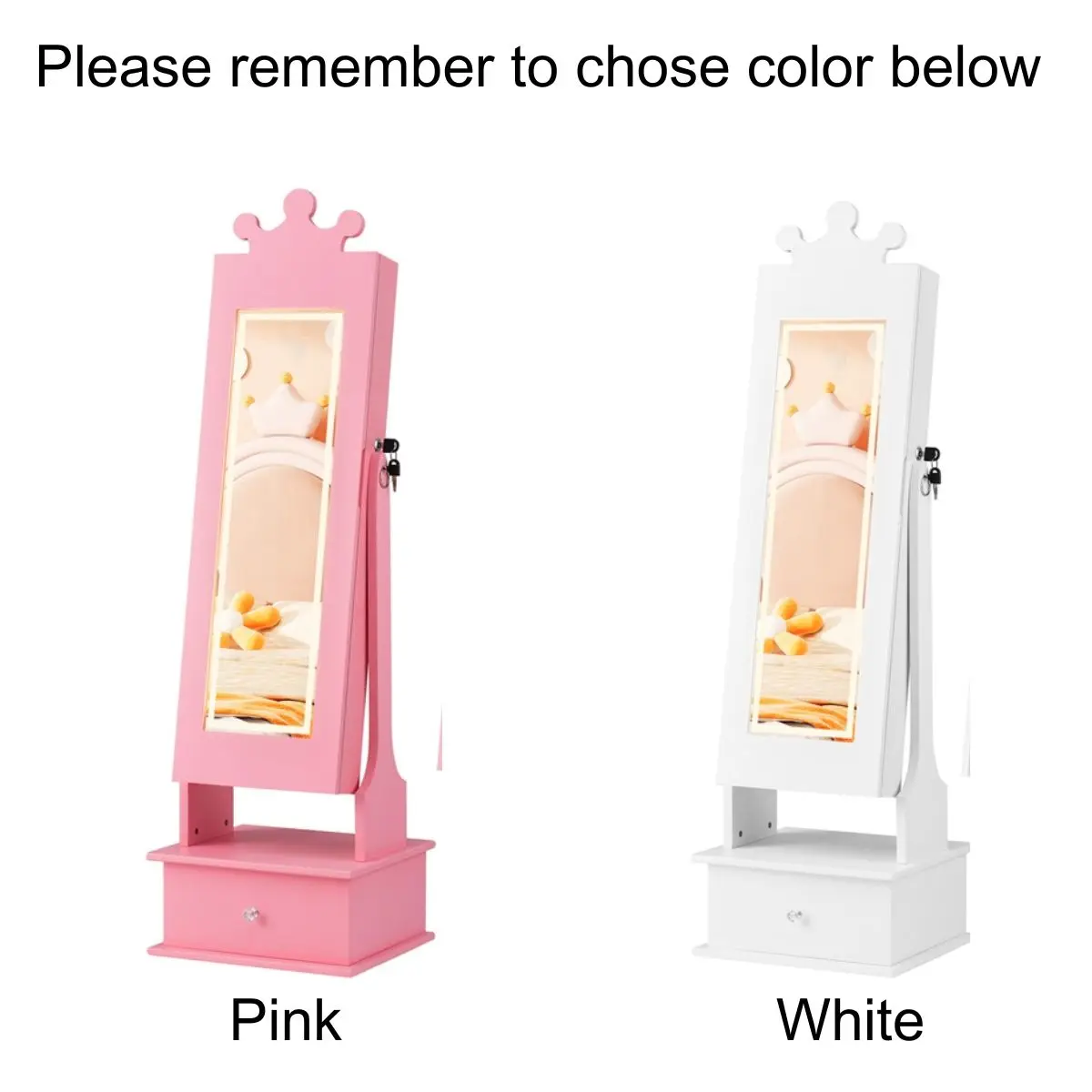 Upgraded 45" Crown Theme w/ Led Lights