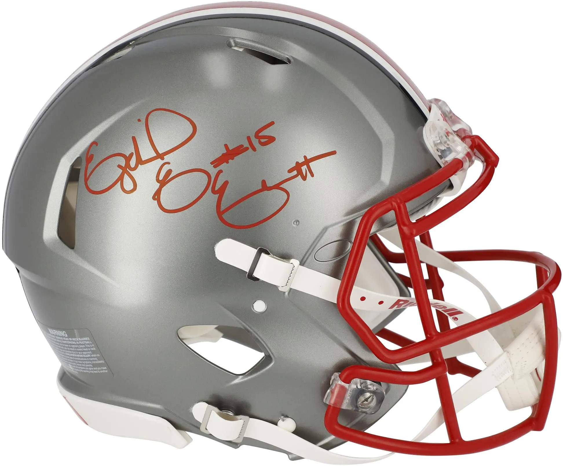 Ezekiel Elliot Ohio State Buckeyes Autographed Riddell Flash Speed Authentic Helmet - Fanatics Authentic Certified