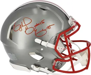 Ezekiel Elliot Ohio State Buckeyes Autographed Riddell Flash Speed Authentic Helmet - Fanatics Authentic Certified