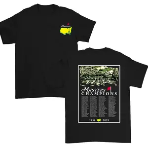 2025 Masters Tournament Augusta 91 Years Shirt, Golf Tournament T-shirt, Master Golf T-shirt, The Masters Golf Cup Tee For Men, For Women, Trendy Shirt