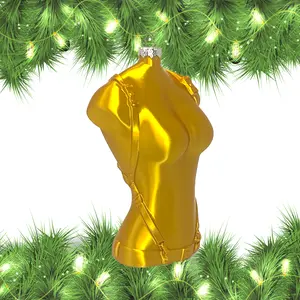 Curved Suspender Harness Holiday Christmas Ornament