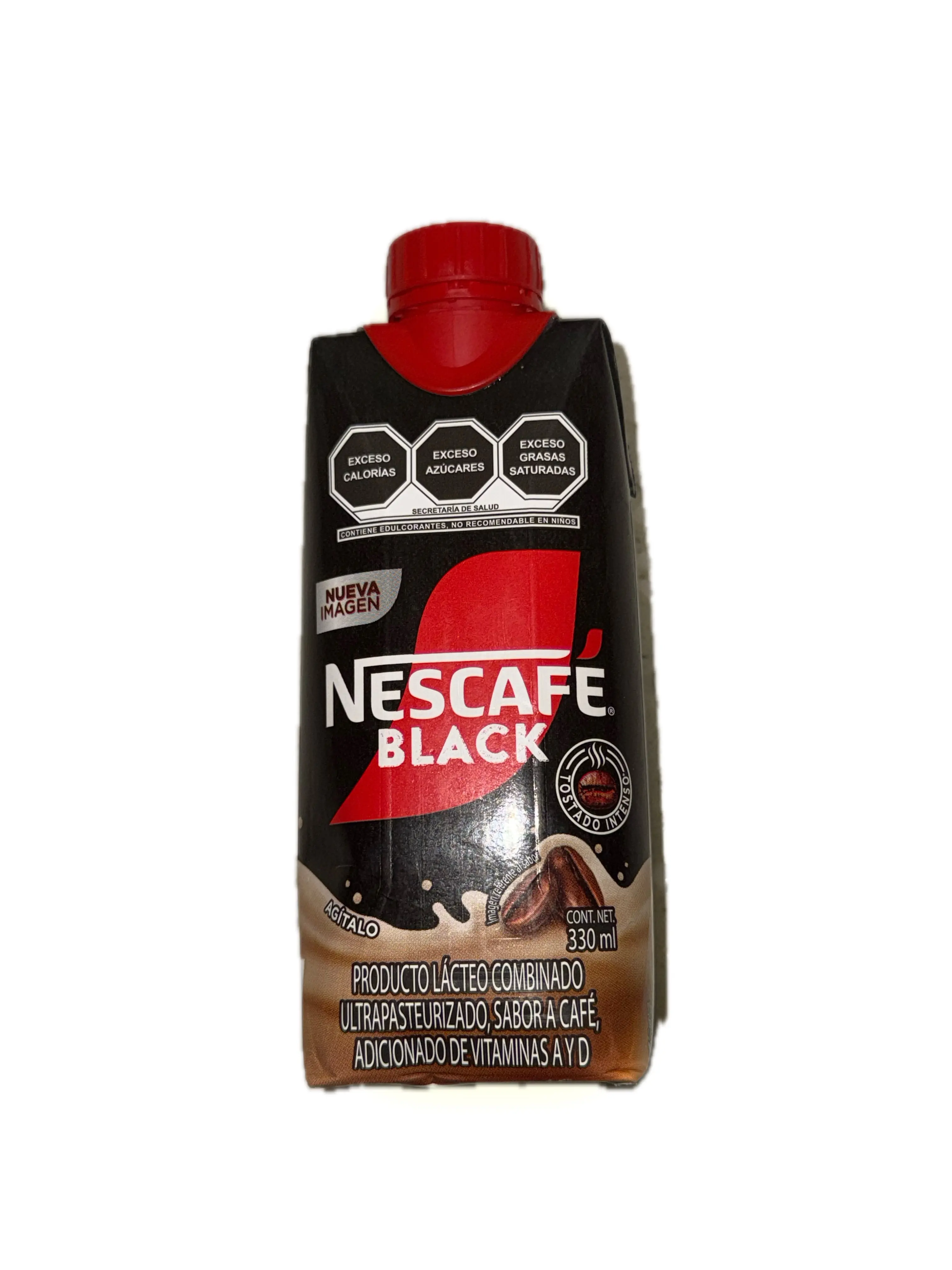 Nescafé Black Ready-to-Drink Coffee Beverage 330ml – Intense Roasted Flavor Milk Coffee Drink