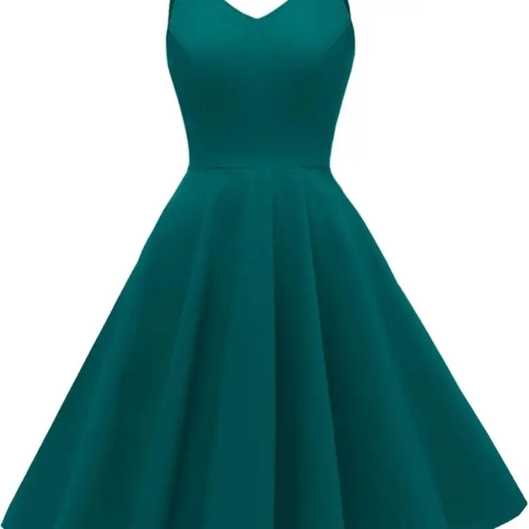 Summer Flare Dress in Teal - Simple Design for Summer Wear - TikTok Shop