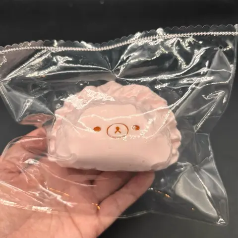 New frozen butter super mouldable dumpling pink taba squishy