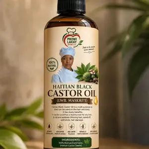 Castor oil (lwil maskreti) 4 oz
