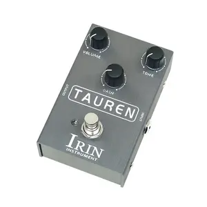 Irin Distortion Guitar Effects Pedal, Fine Detail Overdrive Effect Pedal, High-Quality Sound Processing, Ideal for Rock and Metal Music