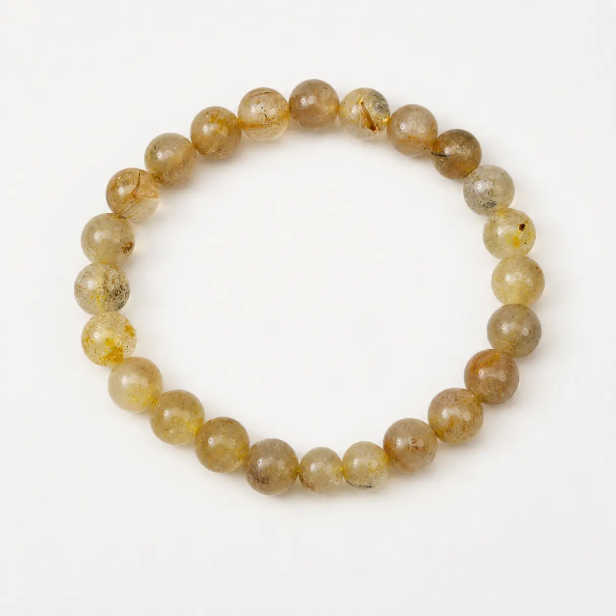 Natural Gold Crystal Bracelet & Yellow Crystal Beaded Strand – Versatile Jewelry