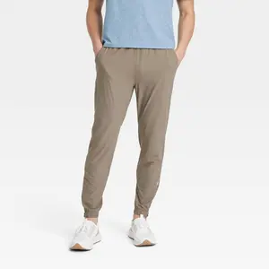 All In Motion Men's Tricot Lightweight Active Joggers Gym Pants