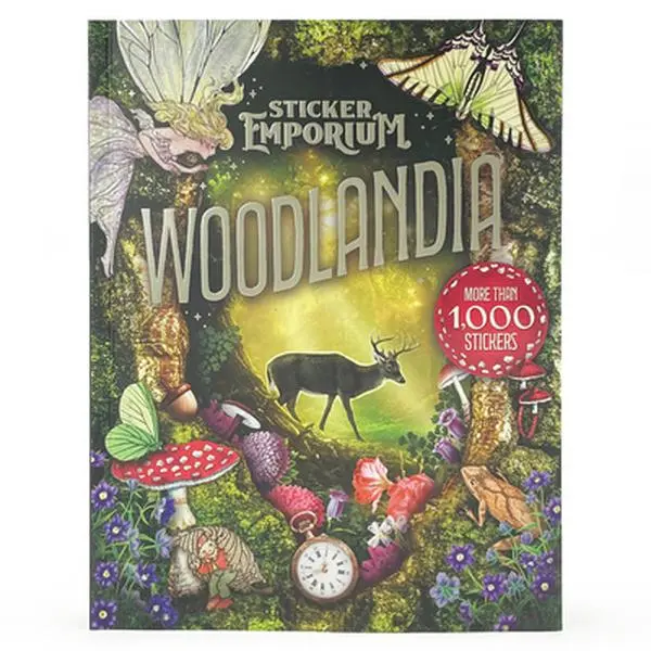 Sticker Emporium: Woodlandia Animal Stickers Book by Parragon Books, Creative Craft Item