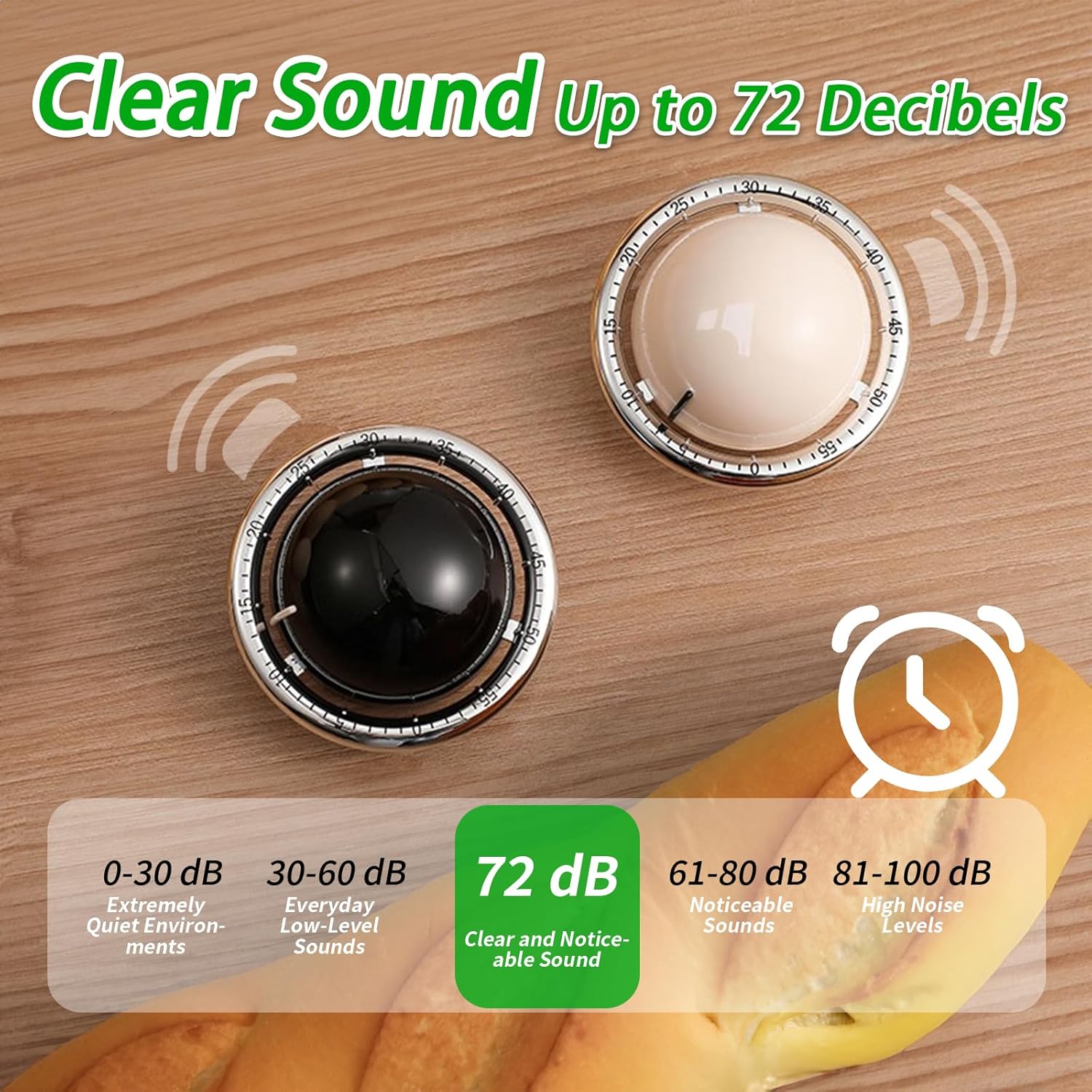 Cute Mechanical Kitchen Timer 60-Minute Manual Countdown for Children Classrooms Families Study Cooking Party Gifts Decor Utensils Utensils