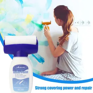 500g new large roller water-based colorful household wall refinishing paint interior paint white latex paint